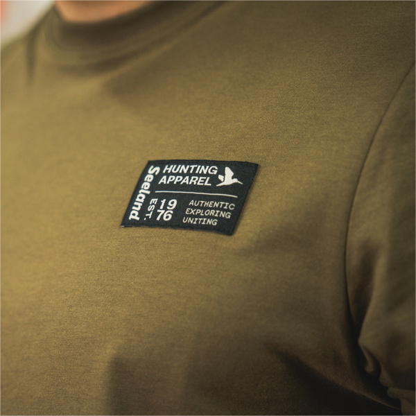 2025 Seeland Mens Striker T-Shirt 40440 - Military Olive